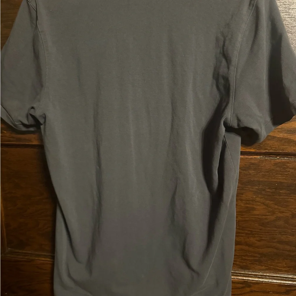 Banana Republic Gray Polo Shirt Relaxed Fit, Size Small, EUC